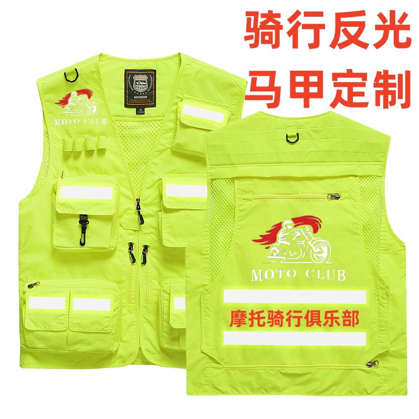 工装马甲男夏季薄款户外