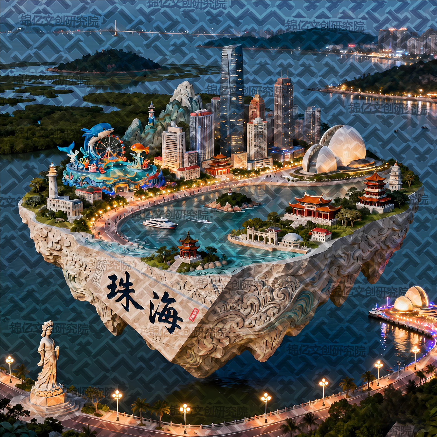 珠海金属冰箱贴立体磁吸