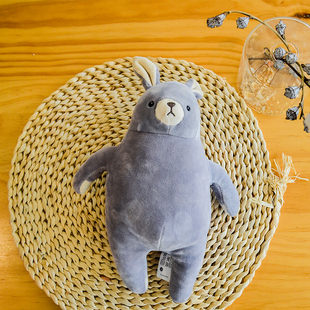 Pig miniso优品咻咻兔呆呆熊儿童安抚睡觉玩偶毛绒公仔玩具