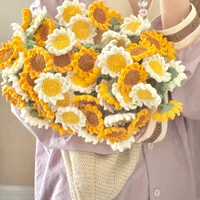 Бежевое одеяло, набор материалов, подсолнух, букет, 100см