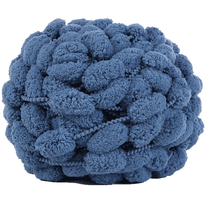 球球线手工编织diy盖毯