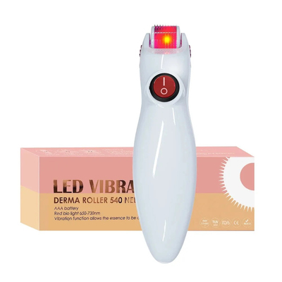 LED Titanium Needles Derma Roller Hair Regrowth Microneedle