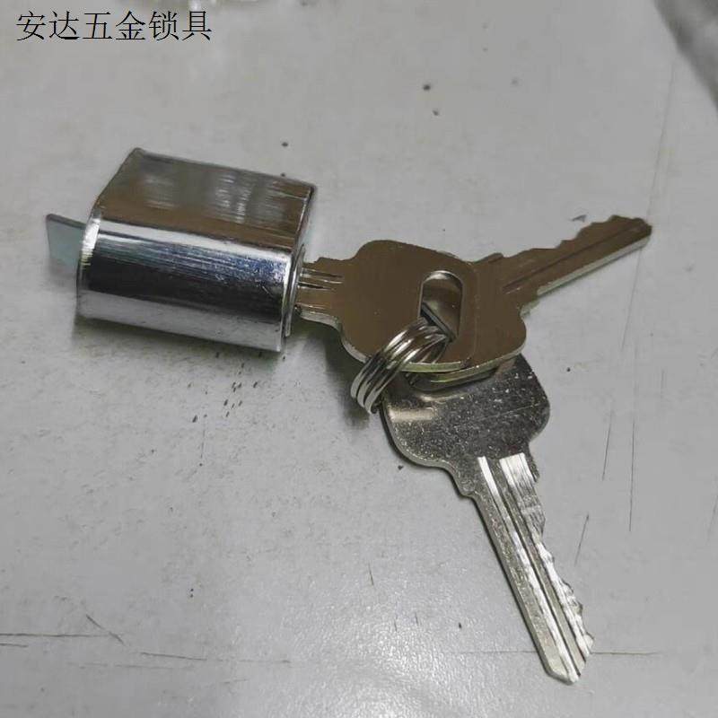 防盗门管井锁短锁芯防火门安全门消防门锁通用型逃生通道.