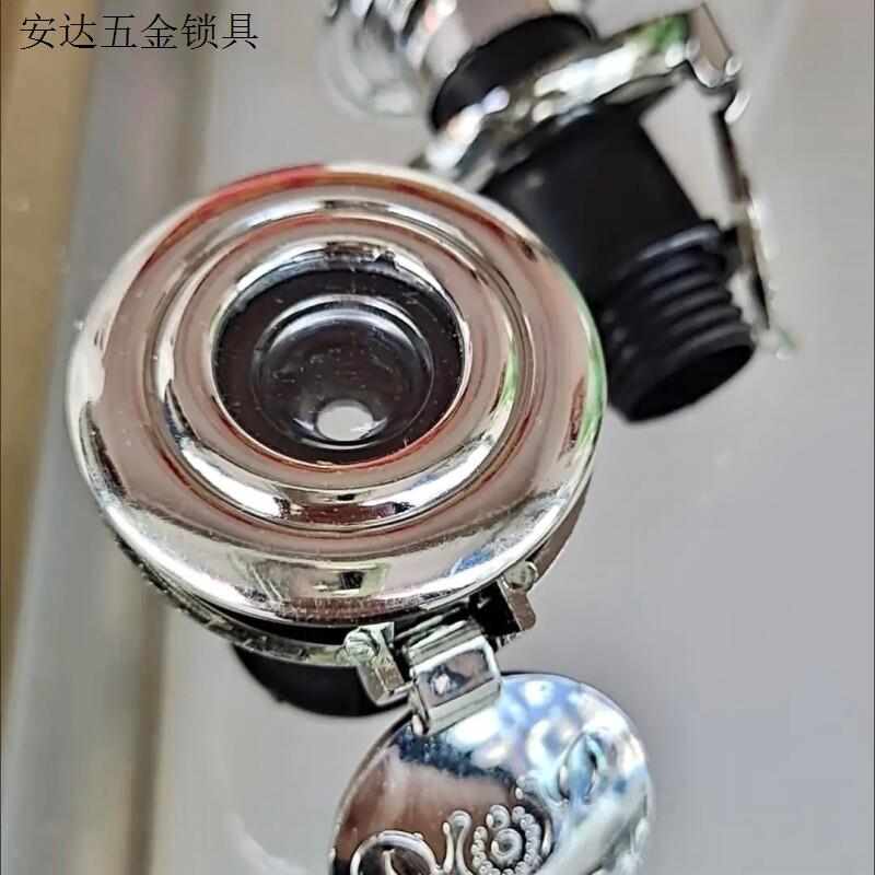 防盗门管径27mm工程款猫眼通用型防盗门猫眼家用塑料门镜猫眼.