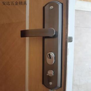 锁具家用把手柄通用型防盗门门把手铁门木门锁大门. 防盗门锁套装