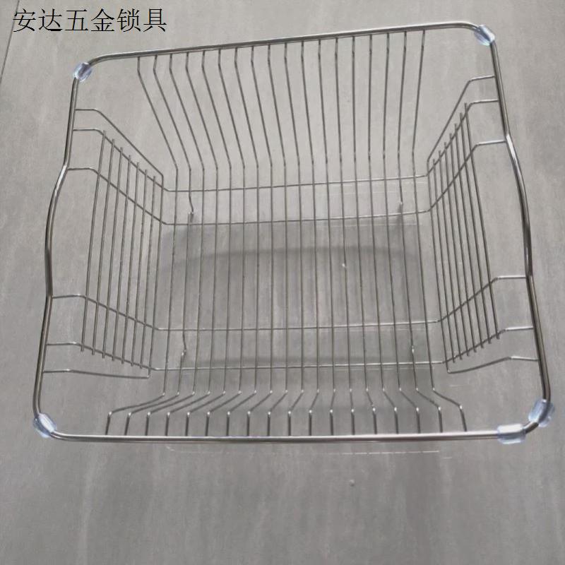 家用洗菜盆水槽不锈钢洗碗池沥水篮厨房碗碟沥水架晾碗架水池置.