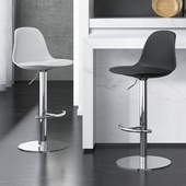 吧台椅家用吧椅现代简约高脚凳升降凳子收银柜台椅子轻奢靠背高吧