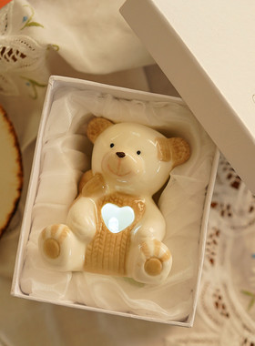 陶瓷可爱创意卧室客厅书桌摆件