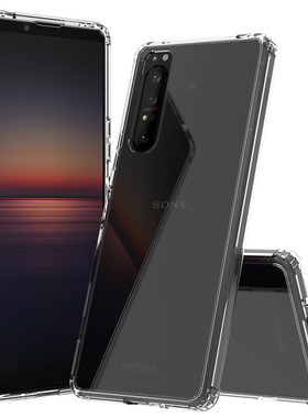 适用于索尼Xperia1II,1III背板亚克力手机壳10II,10III防摔透明壳