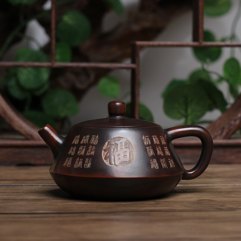 全手工台湾底槽清宜兴紫砂壶