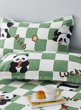 纯棉枕套30x50一对装儿童全棉乳胶枕头套40x60记忆枕芯套48x74cm