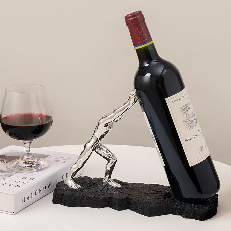 创意红酒架摆件家居饰品酒柜餐厅餐桌客厅玄关隔断家居装饰工艺品,家居饰品,装饰摆件,淘宝优惠券,粉丝福利购,淘宝优惠卷
