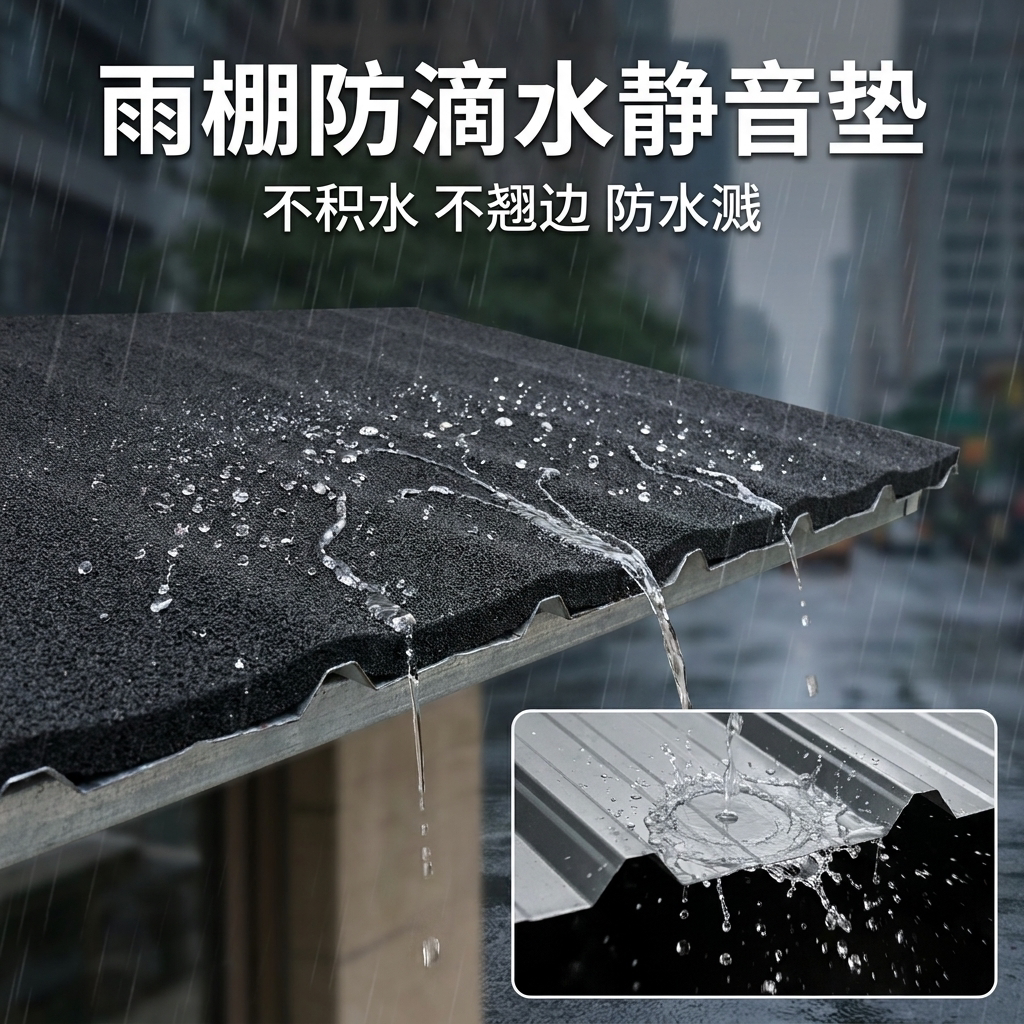 防滴水降噪静音棉强粘防水防火图片