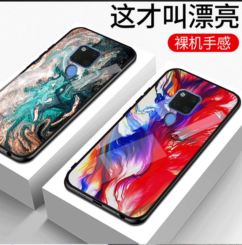 Huawei mate20 Mobile phone shell mate20X Glass shell mate8 Mobile phone set mate9pro Personality tide of men and womenin the 3C Digital Accessories, Cell Phone Accessories , Phone Protection Case/Shell  category - from Buy2taobao.com to provide professional Taobao agent buy service