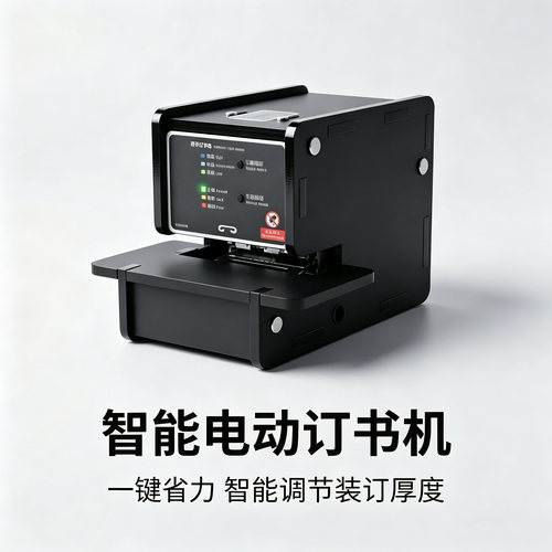 办公电动订书机加厚强力80张60克