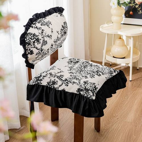 新款中古风餐椅复古椅垫