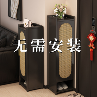 折叠鞋柜小窄门口防尘不占地方入户门鞋子收纳架宿舍小型家用多层