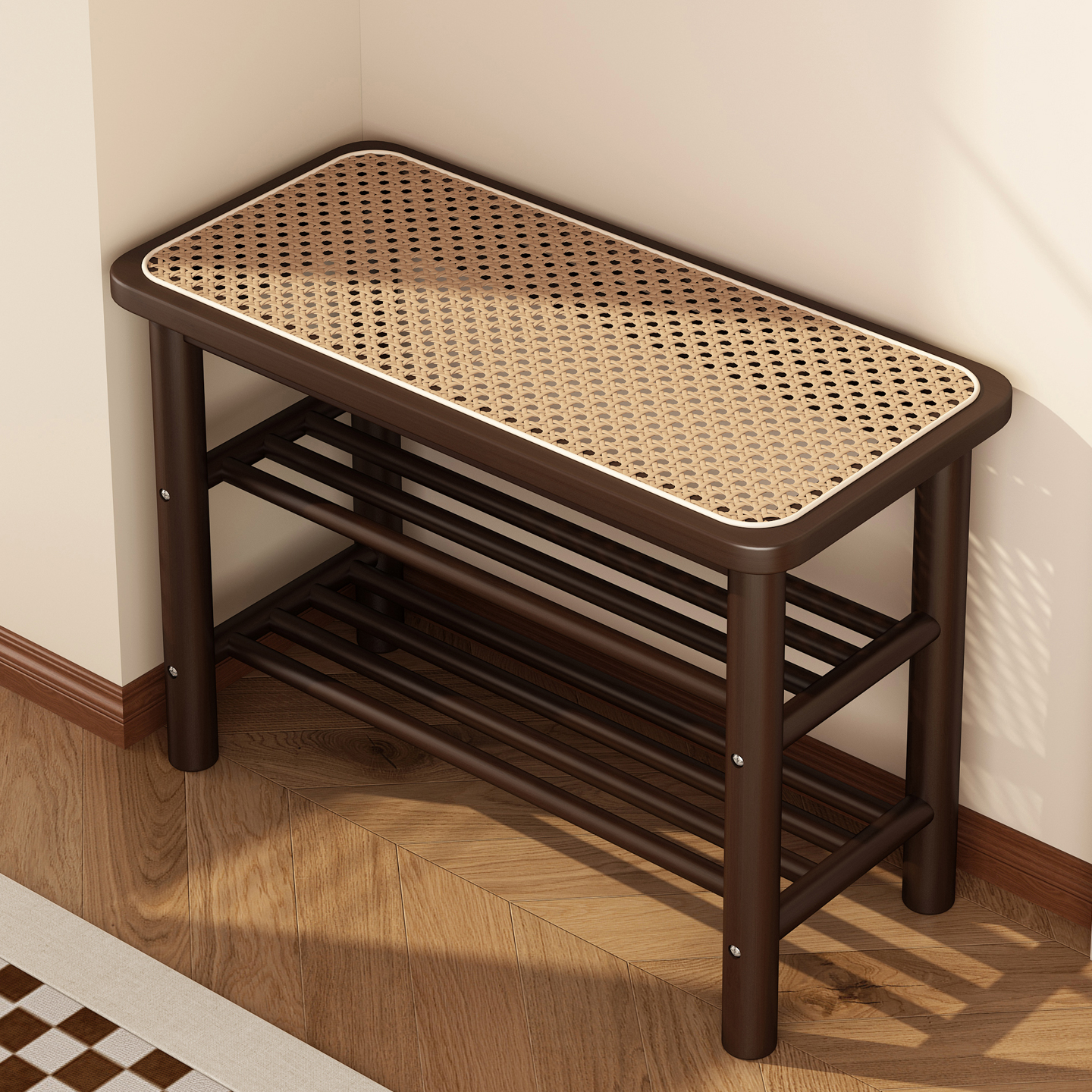 【藤编座面-提升家居颜值】