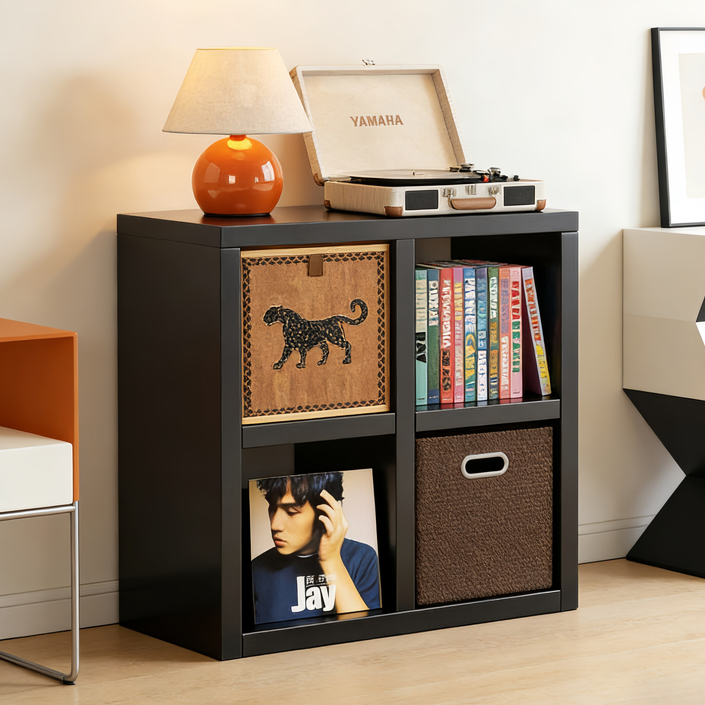 书架落地置物架格子柜一体靠墙客厅儿童书柜储物展示柜书本收纳柜,住宅家具,书架,淘宝优惠券,粉丝福利购,淘宝优惠卷