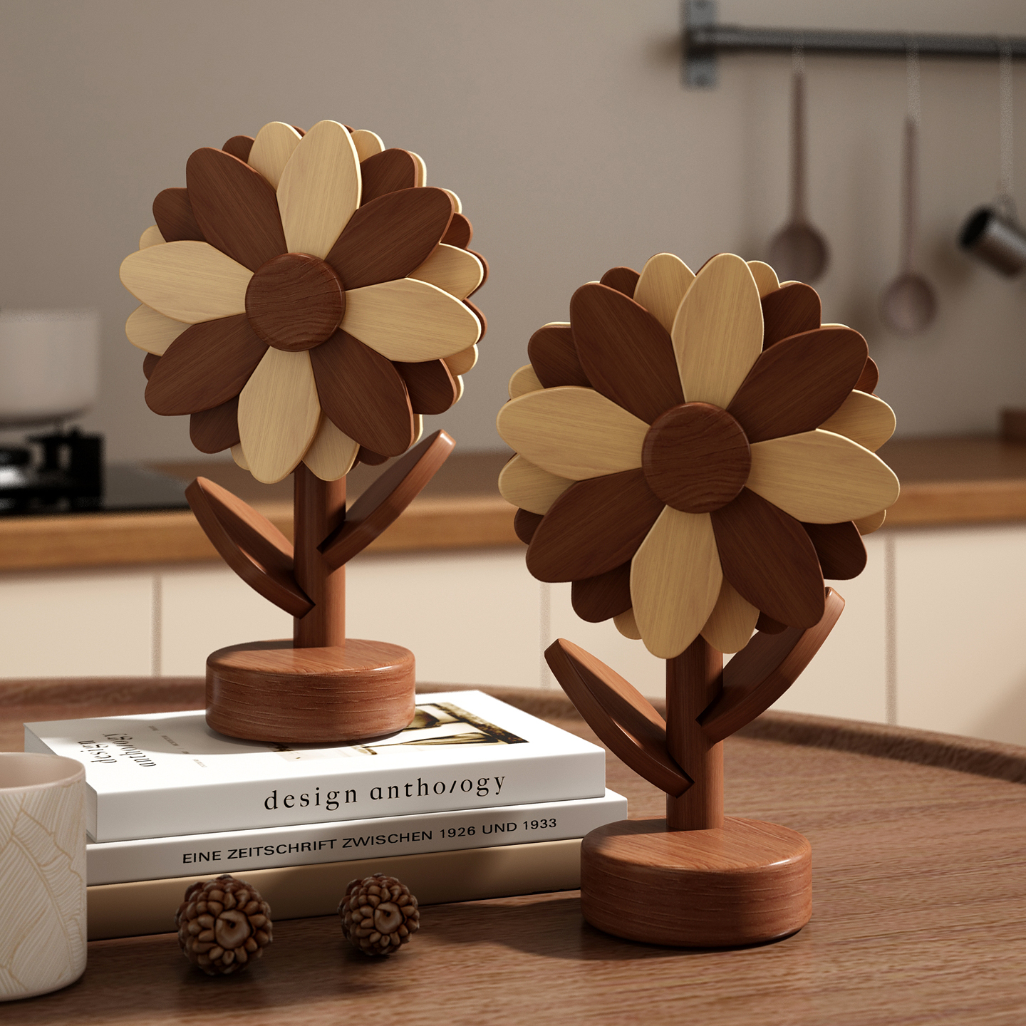 高颜值防滑放烫向日葵餐垫