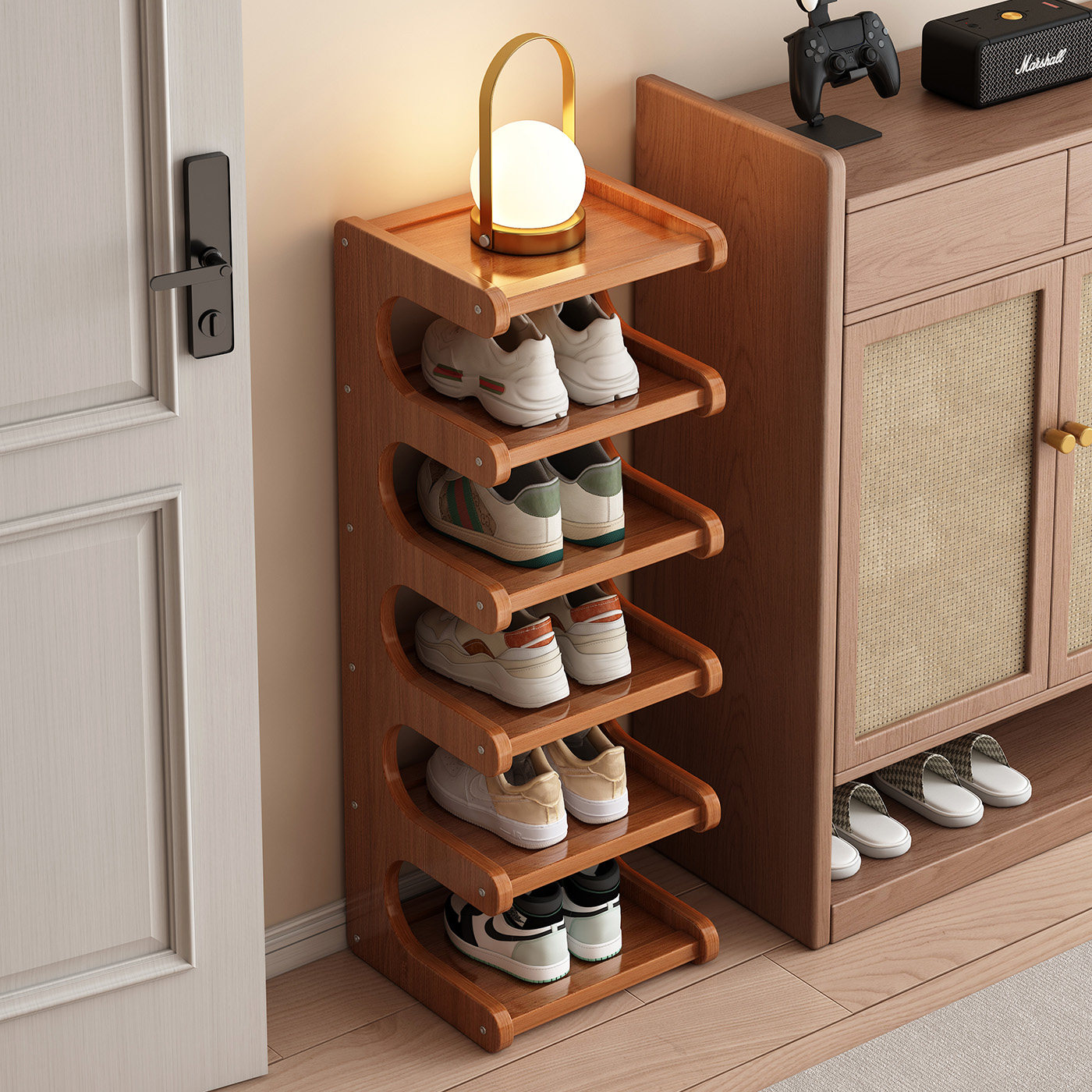 鞋架多层家用入户门小窄门口租房简易鞋子收纳架储物鞋柜不占空间,住宅家具,鞋架,淘宝优惠券,粉丝福利购,淘宝优惠卷