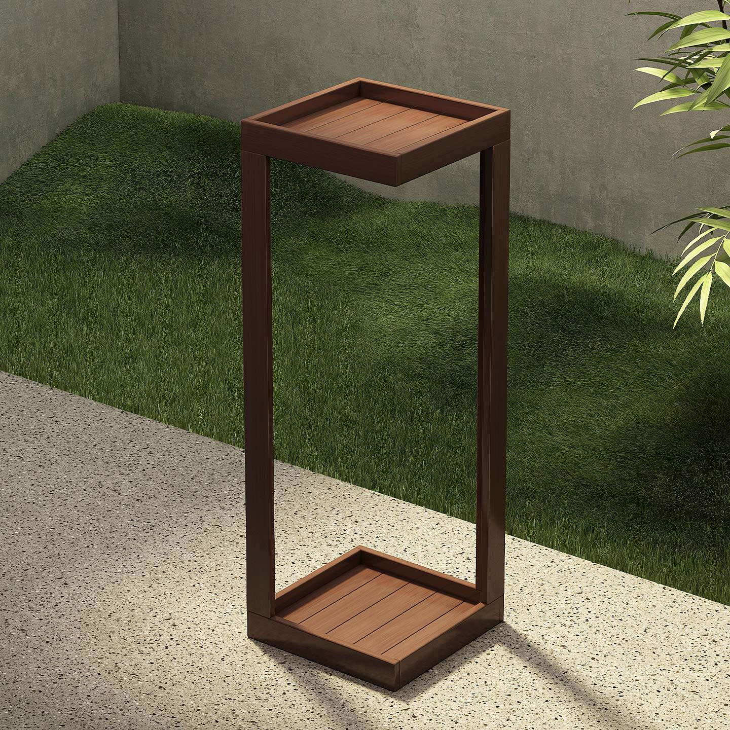 花架子客厅落地式中式花台阳台户外庭院造景布置宋代美学茶室花几