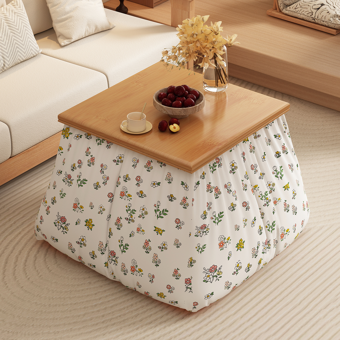 送货上门无需安装超稳不晃烤火桌