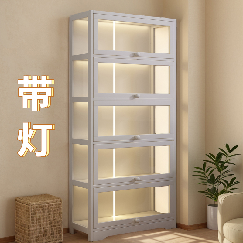 带灯款！亚克力手办展示柜