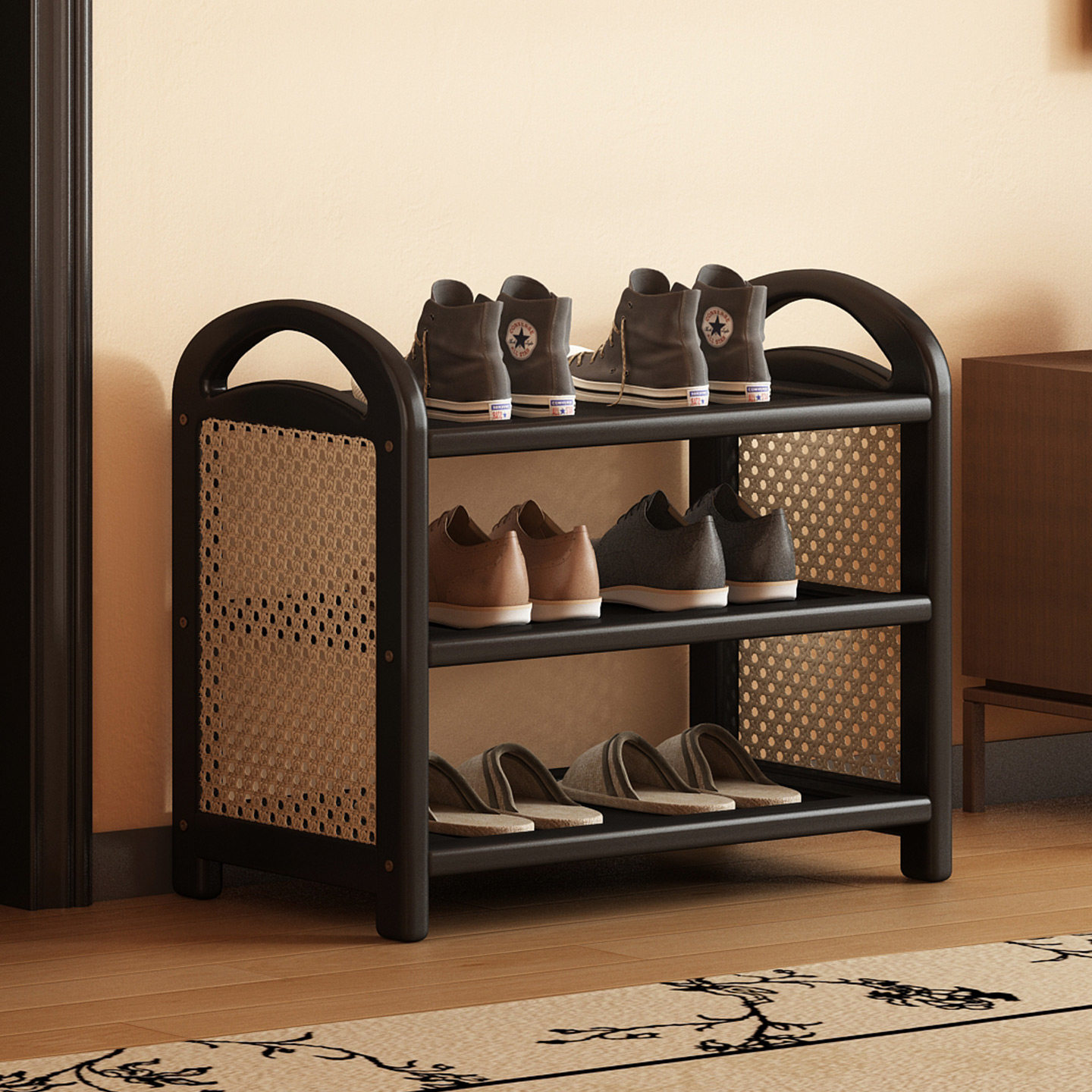 简易鞋架小窄入户门口收纳神器多层宿舍小型出租房用鞋柜2025新款,收纳整理,鞋子收纳架,淘宝优惠券,粉丝福利购,淘宝优惠卷