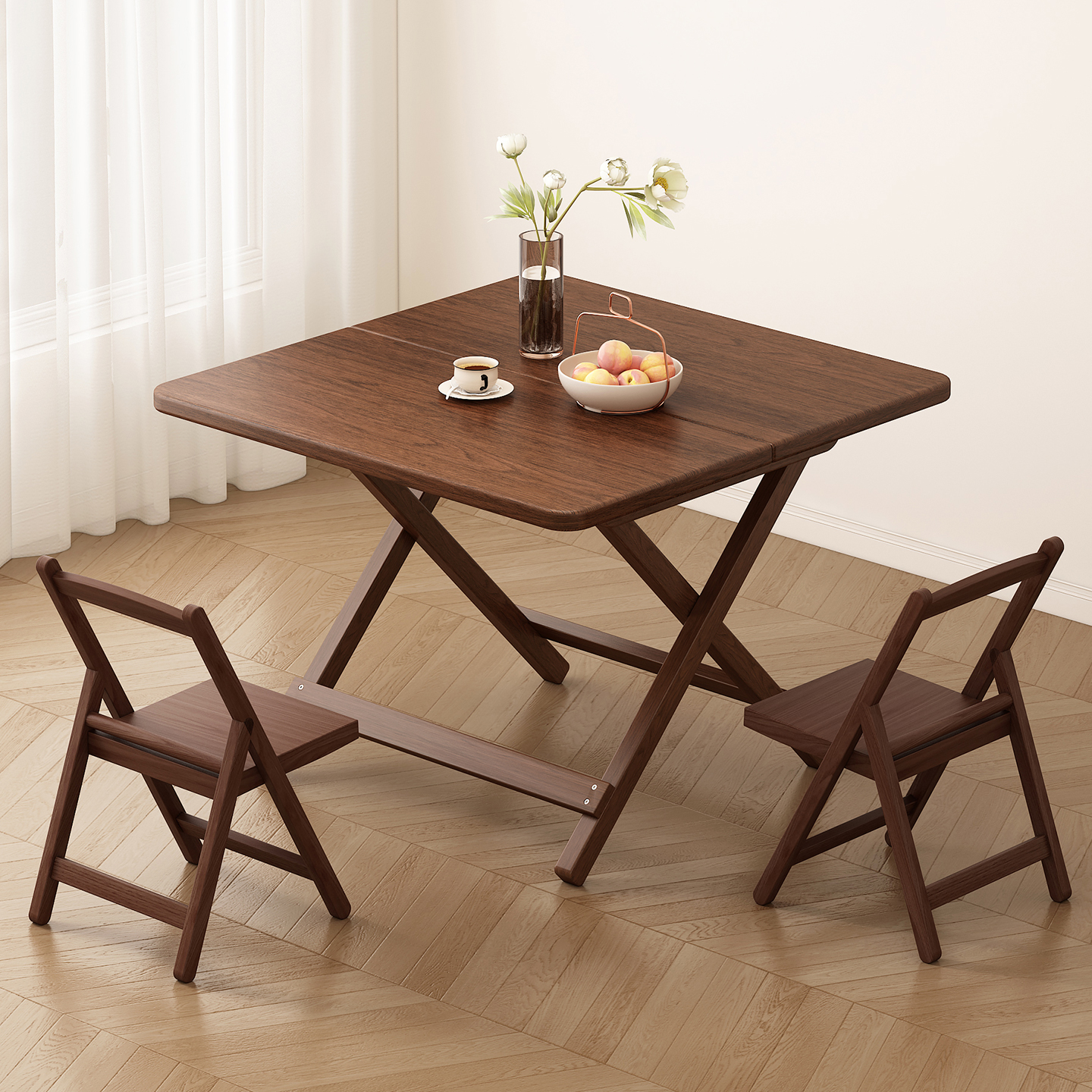 便携式免安装折叠桌小户型家用