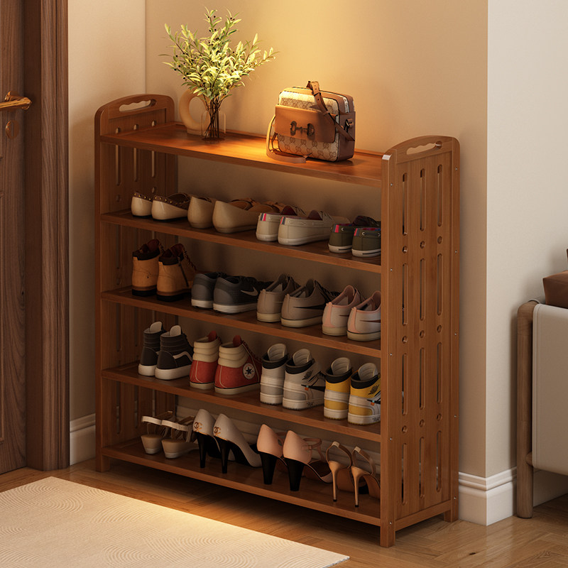 中古风鞋架多层家用门口简易鞋柜出租房用入户好看鞋子收纳置物架,住宅家具,鞋架,淘宝优惠券,粉丝福利购,淘宝优惠卷