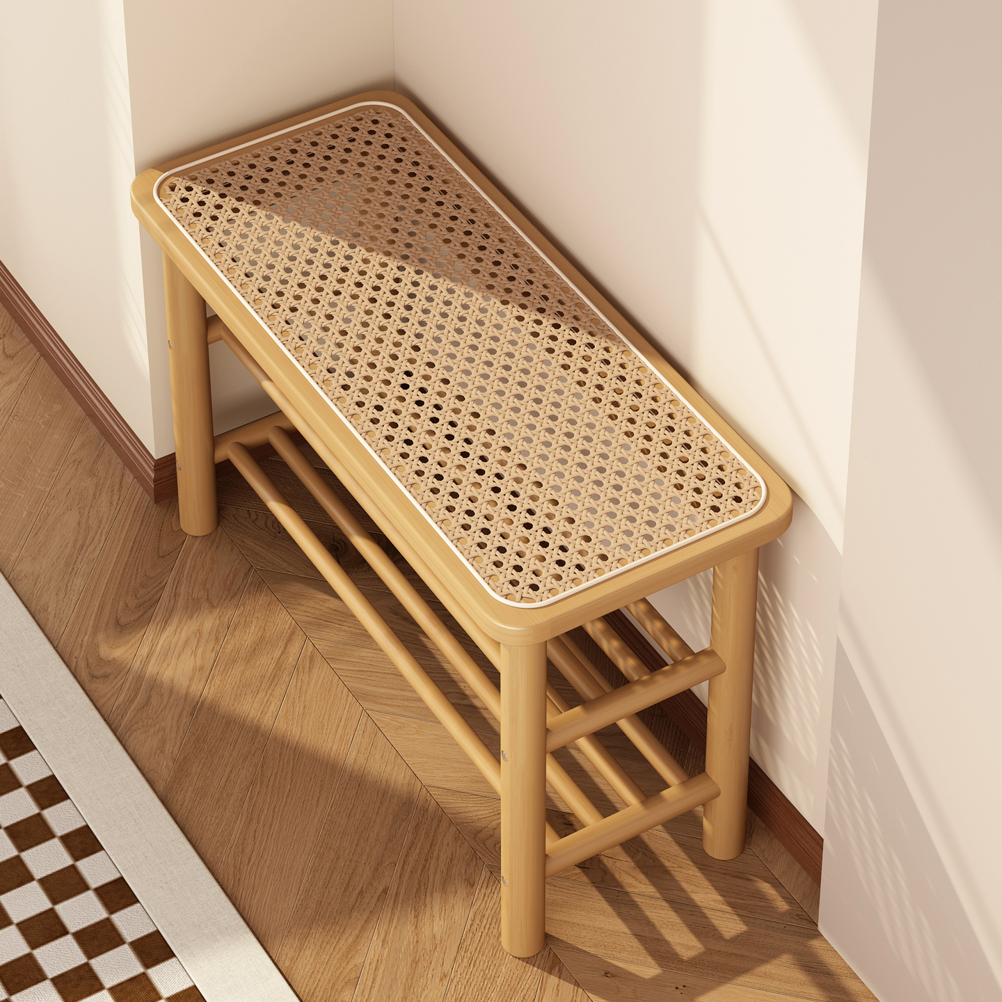 【藤编座面-提升家居颜值】