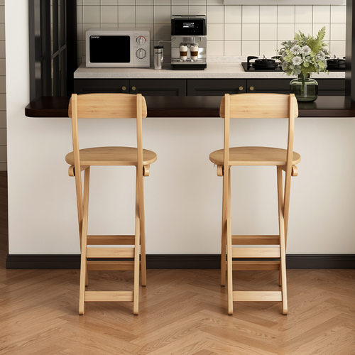 【免安装，收到即用】折叠吧台椅