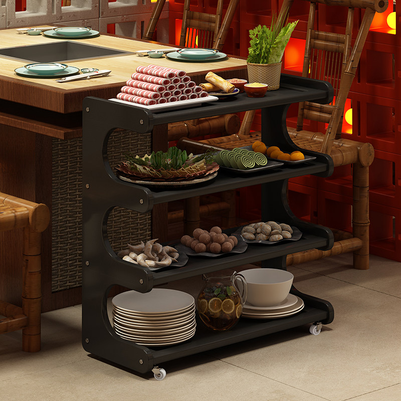 菜架火锅店架子放菜商用烤肉配菜食材调料品置物架多层收纳摆放架,住宅家具,搁板/置物架/家用陈列架,淘宝优惠券,粉丝福利购,淘宝优惠卷