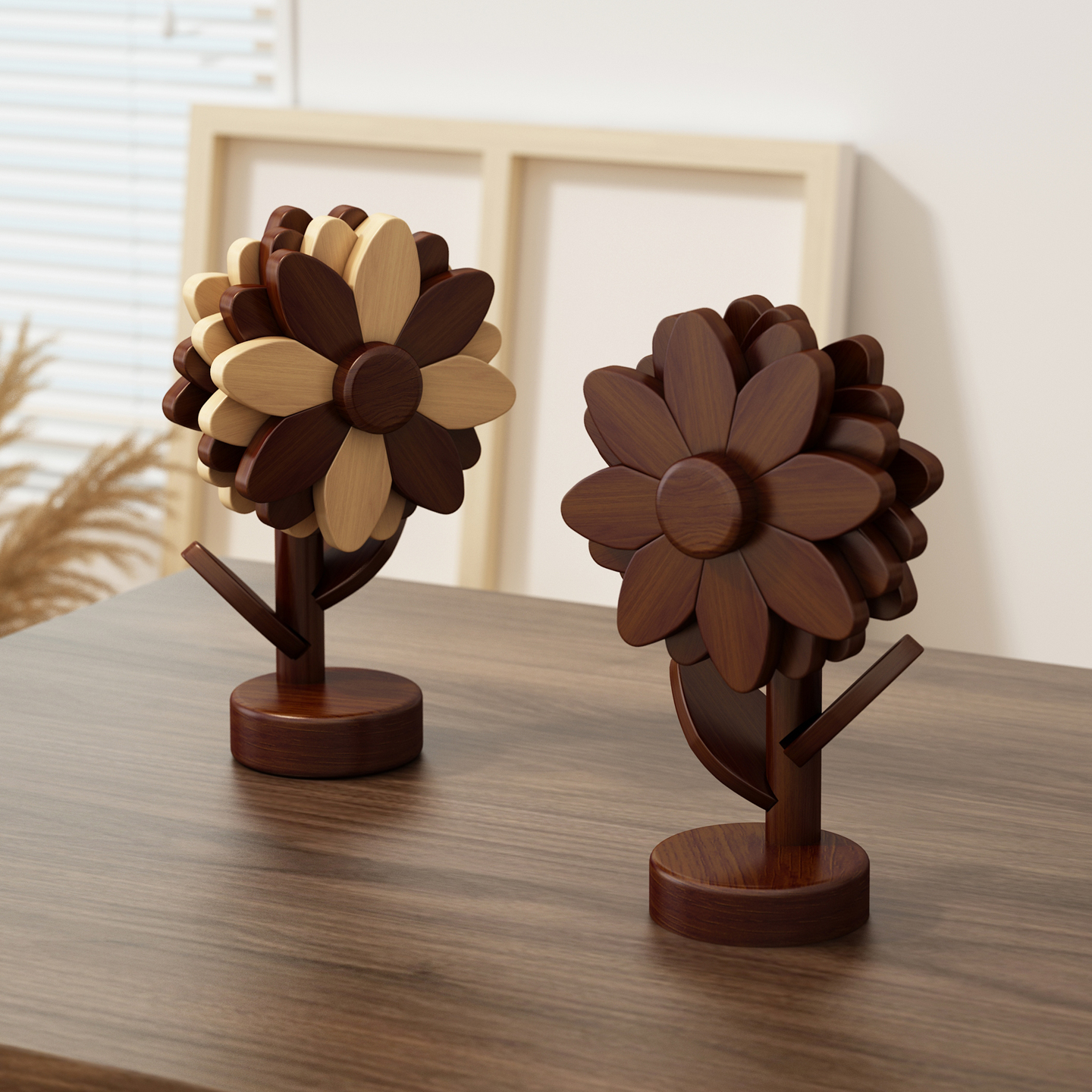 高颜值防滑放烫向日葵餐垫