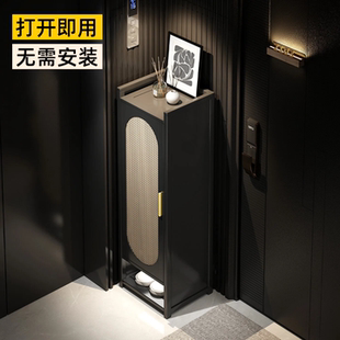 折叠鞋架小窄门口外楼道鞋柜免安装出租房用鞋子收纳柜子2025新款