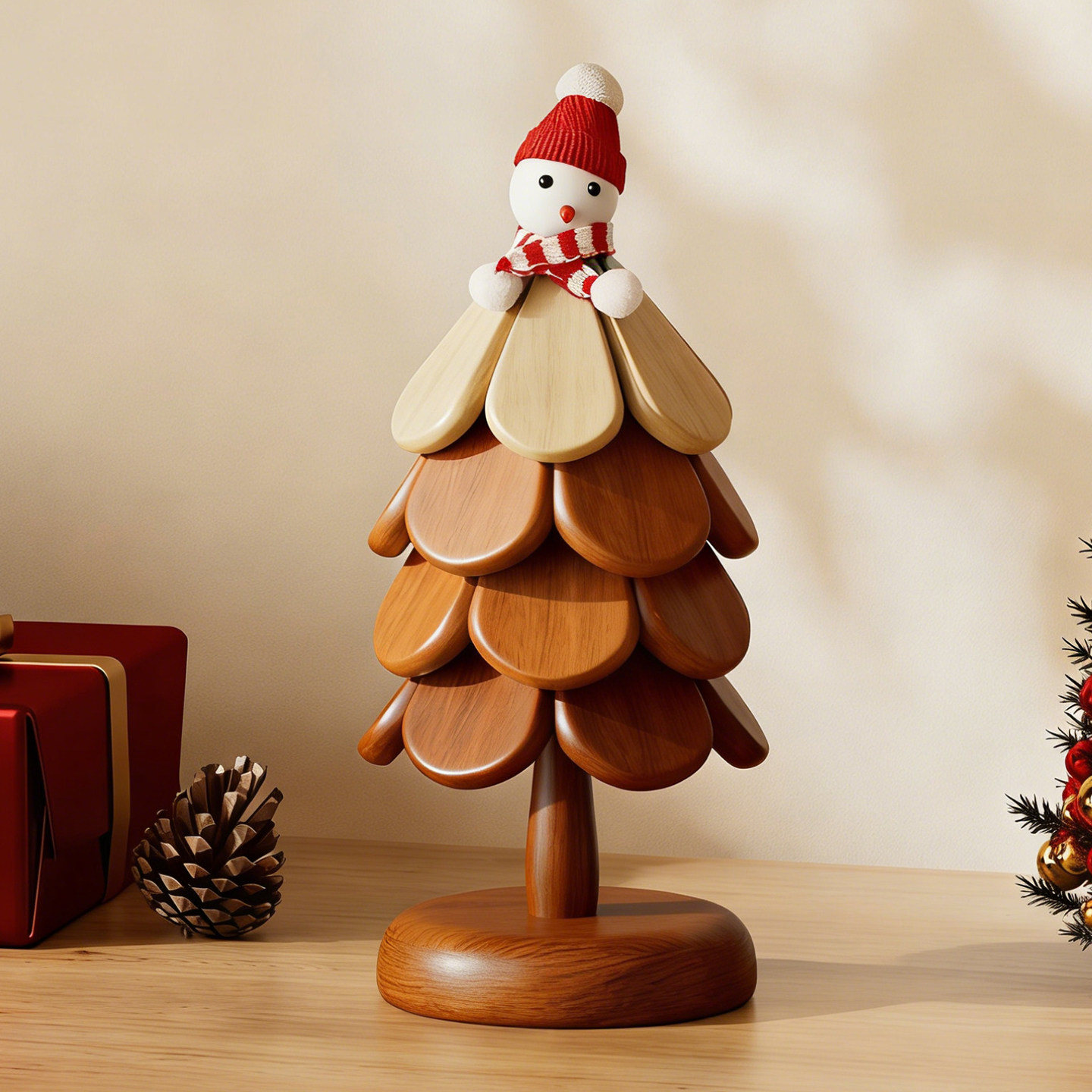 创意餐垫圣诞雪人隔热垫餐桌上防烫耐高温杯垫碗垫砂锅垫木质摆件,餐饮具,餐垫,淘宝优惠券,粉丝福利购,淘宝优惠卷