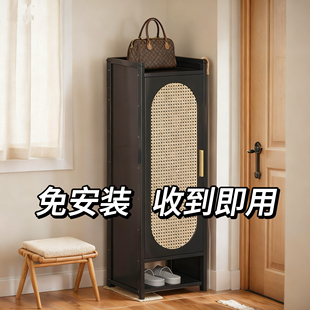 鞋架入户门立式多层鞋柜门外走廊用免安装简易鞋架窄小鞋子收纳架
