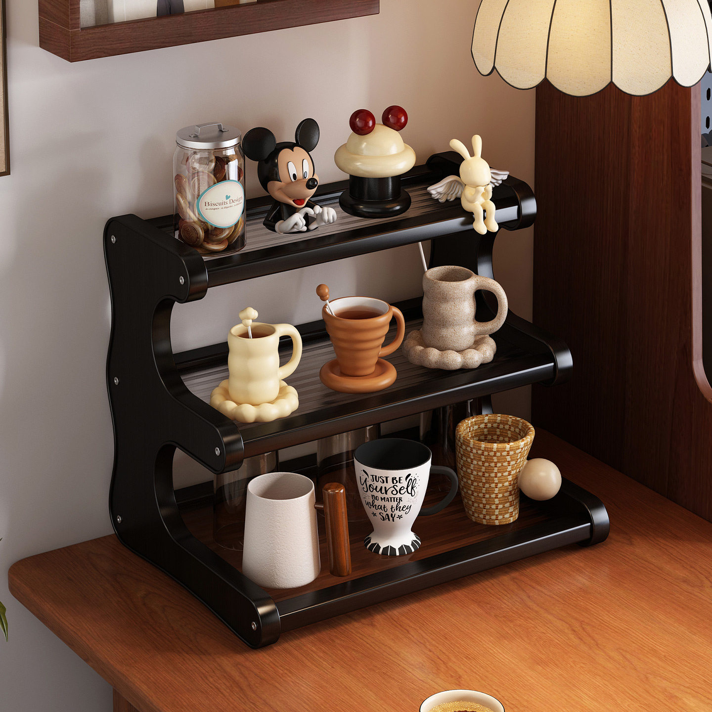 桌面杯架杯子收纳置物架餐桌台面茶具茶杯展示架餐边柜水杯整理架,家庭/个人清洁工具,杯架,淘宝优惠券,粉丝福利购,淘宝优惠卷