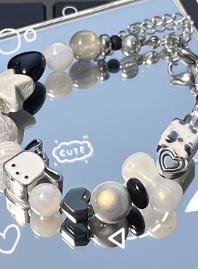 【玩玩小帕】可爱帕恰狗手链饰品ins风个性小众设计手链闺蜜礼物