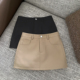 卡其色西装 半身裙女秋冬新款 A字裙辣妹包臀黑色短裙高腰显瘦裙子