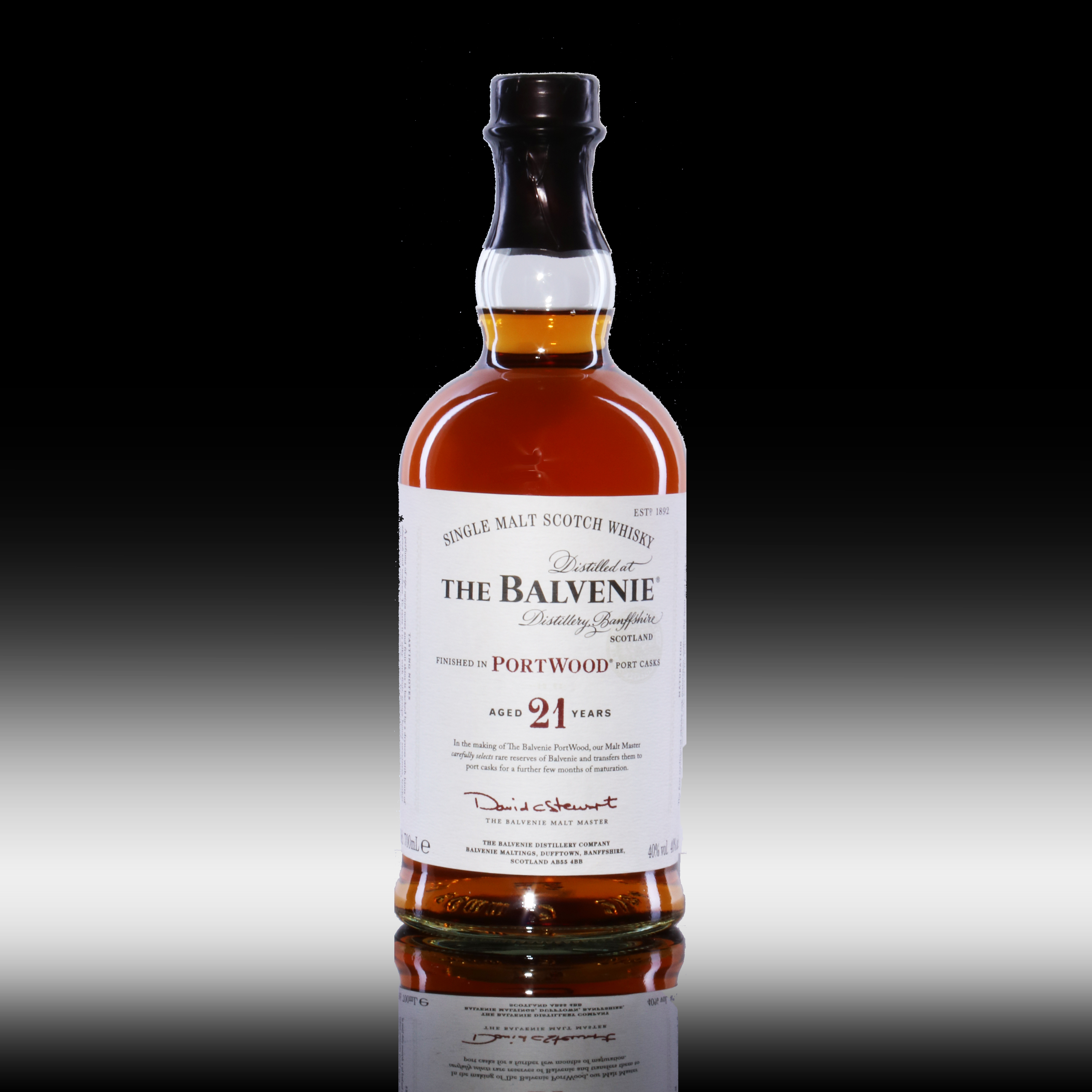 百富21年波特桶苏格兰单一麦芽威士忌Balvenie 21yo Port Wood