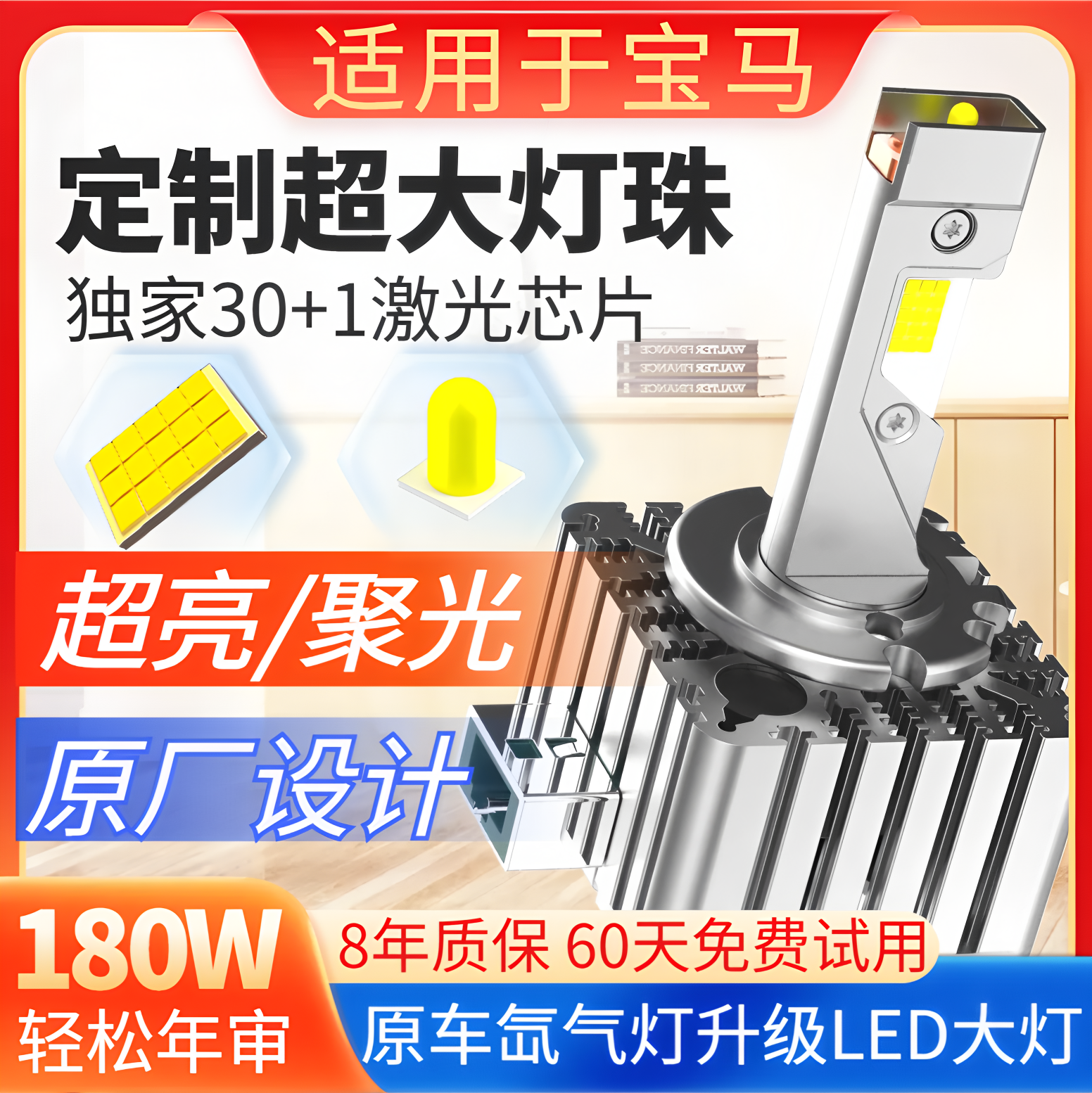 适用于宝马X1X5320730525大灯