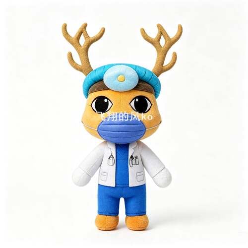 新品roblox animal hospital动物医院游戏毛绒玩具玩偶公仔