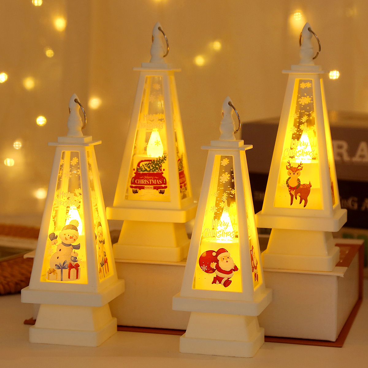 Christmas decoration atmosphere light Christmas desktop dec