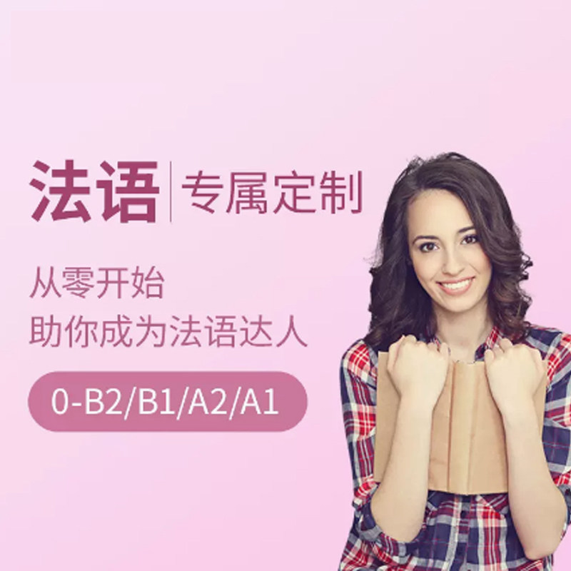 法语课程零基础至A1A2B1B2C1C2定制一对一1V1定制课DZ私人定制