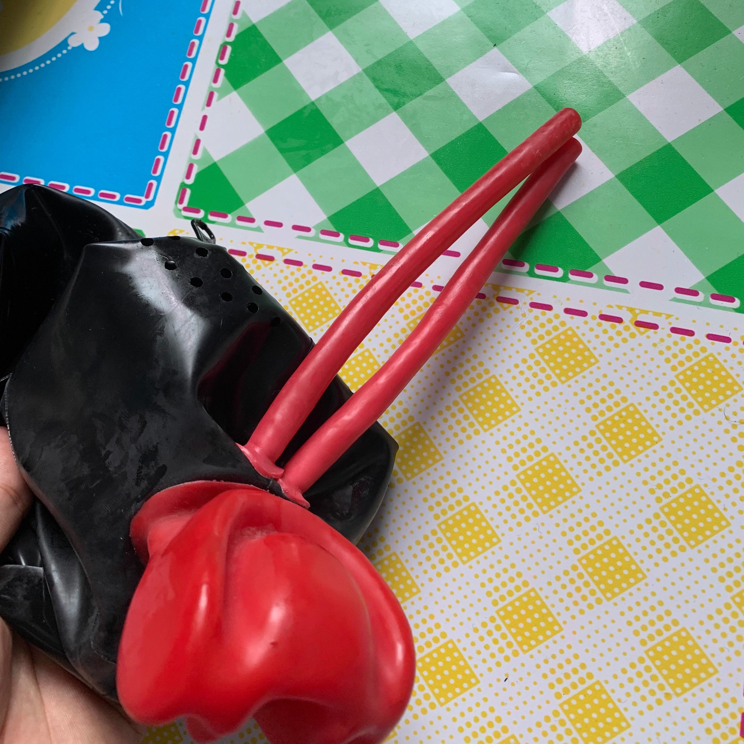 乳胶头套 全包面具 牙套15cm鼻管 定制