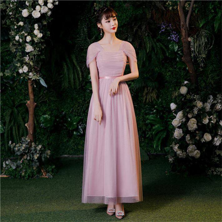 毕业连衣裙气质服仙气质礼服2020新款显瘦连衣裙婚宴伴娘服优雅团|ruв категории Женская одежда, Cвадебные платья, платье/вечернее платье - от Buy2taobao.com для оказания профессиональной услуги покупки агента Taobao