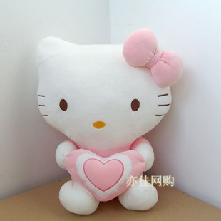 hello kitty公仔凯蒂哈喽KT布娃娃猫咪玩偶抱枕女生睡觉毛绒玩具