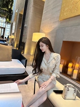 VERAMOON 科莫湖之恋 棉麻廓形衬衫蕾丝短裤套装